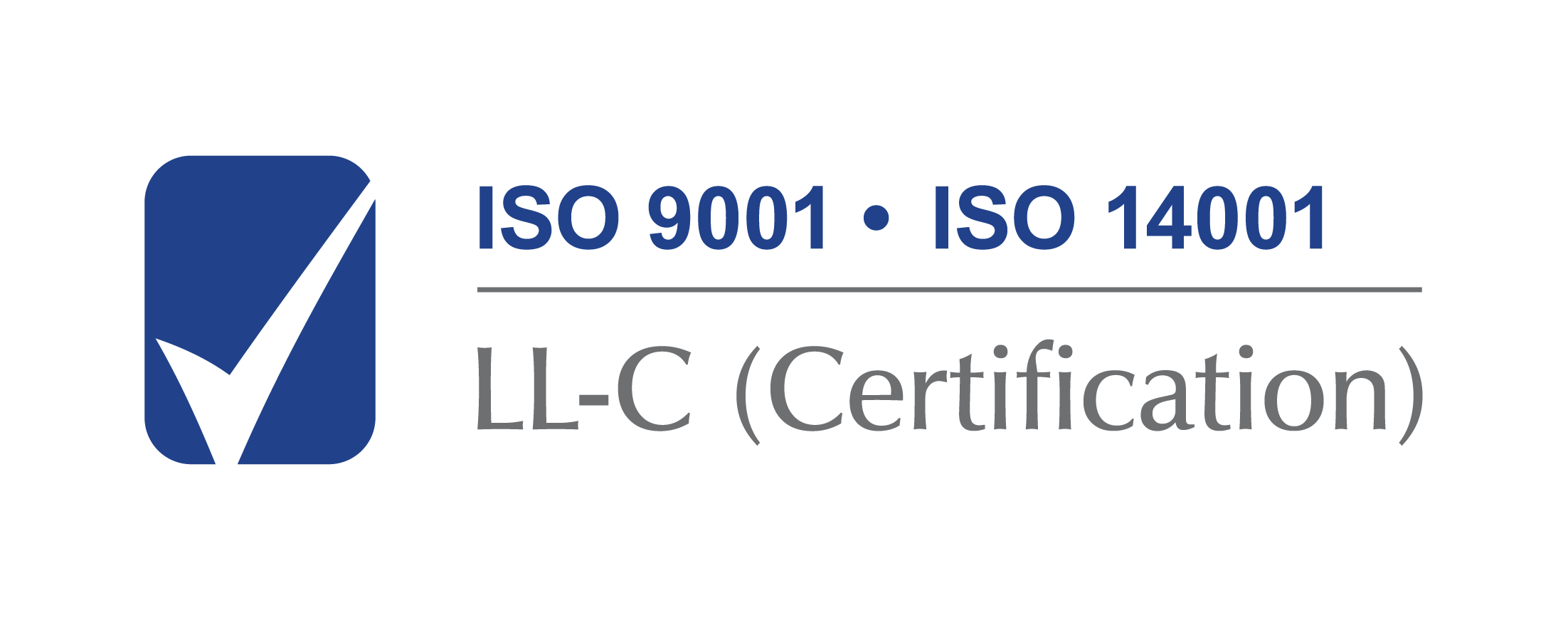 Certificat ISO 9001 and 14001