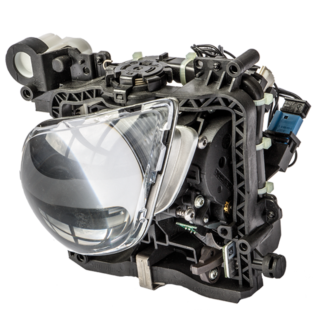 LED-Scheinwerfer mit Kurvenlichtfunktion